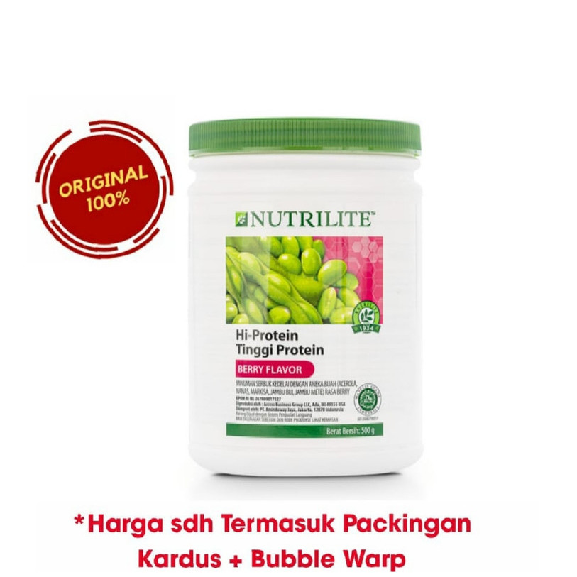 Nutrilite Hi Protein Berry 500 gr Amway Ori Nutrilite ORIGINAL