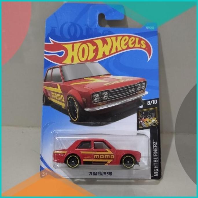 hotwheels datsun 510 bluebird momo sedan 140BZ4 last stok