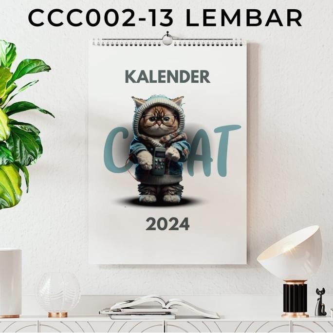 

Kalender Kucing 2024/Kalender Gambar Kucing Lucu Hiasan Dinding Kualitas Premium