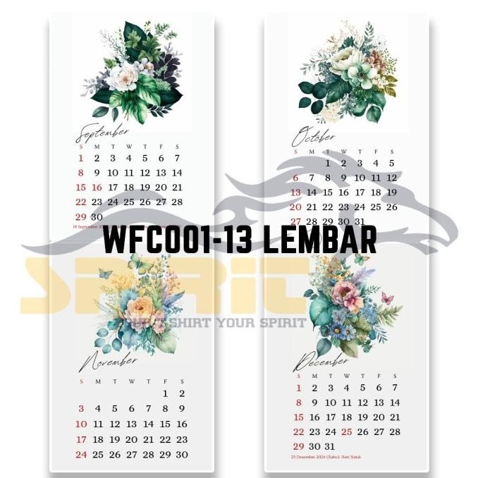 

Aesthetic Kalender Dinding Gambar Bunga Hiasan Dinding/Kalender 2024 Kualitas Premium
