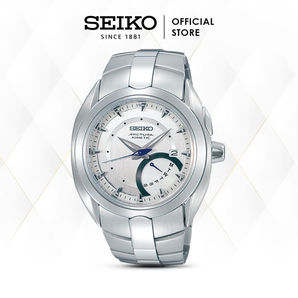 Jam Tangan Pria Seiko Arctura Kinetic Retrogate Day Indicator SRN007P1 Original