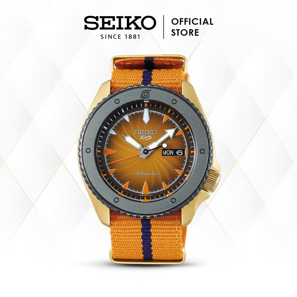 Jam Tangan Pria Seiko 5 Sports Naruto & Boruto Naruto Model SRPF70K1 Original