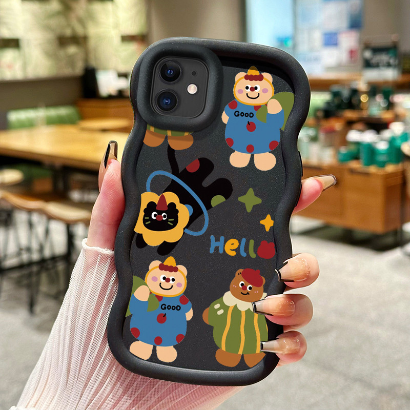 Casing Hp Untuk iPhone 11 11 Pro 11 Pro Max Case Casing ponsel perlindungan Softcase HP pola Boneka 