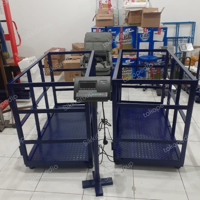 Terbaru Timbangan Kerangkeng Domba Kambing roda