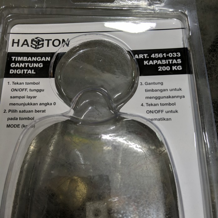 Terbaru Timbangan Gantung Digital 100kg dan 200kg Hasston Prohex