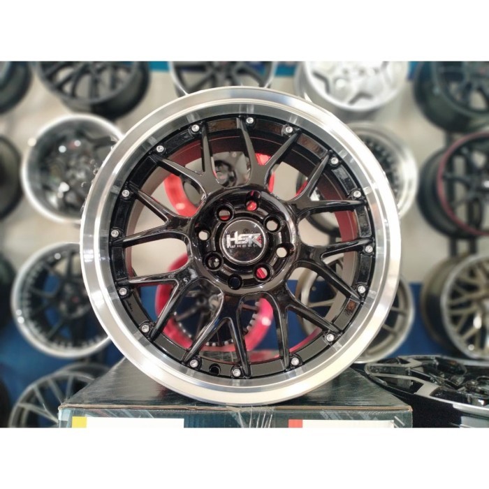 Paket Velg Mobil Brio Ring 15 Celong 7/8 Plus Ban Accelera
