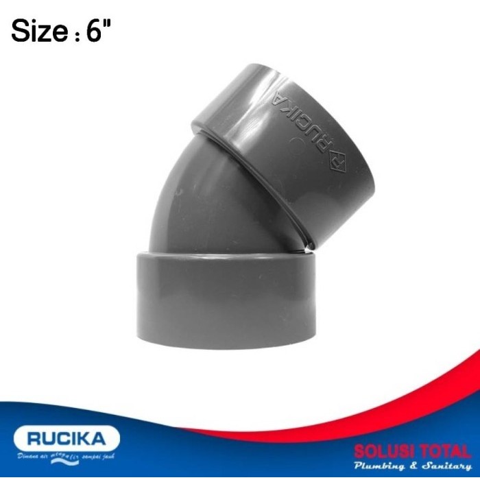 Knee D 45 6 Inch Rucika Elbow D 45 6" Rucika