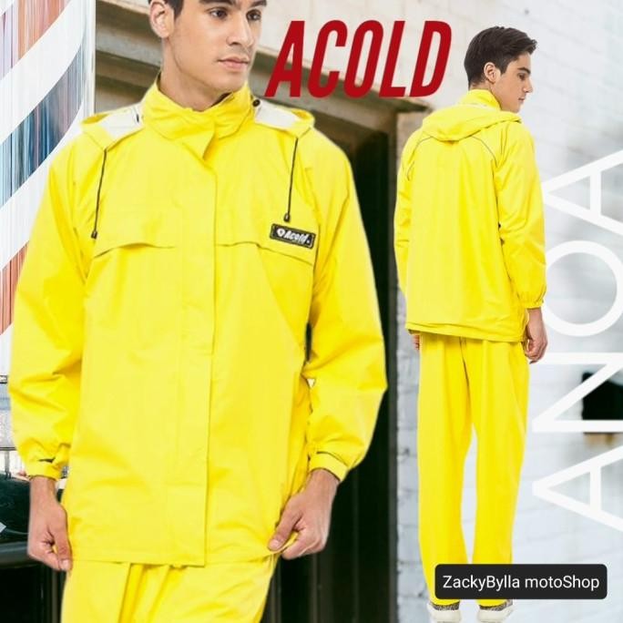 Jas Hujan ACOLD Taslan Original Mirip Eiger, Doqment, Consina |