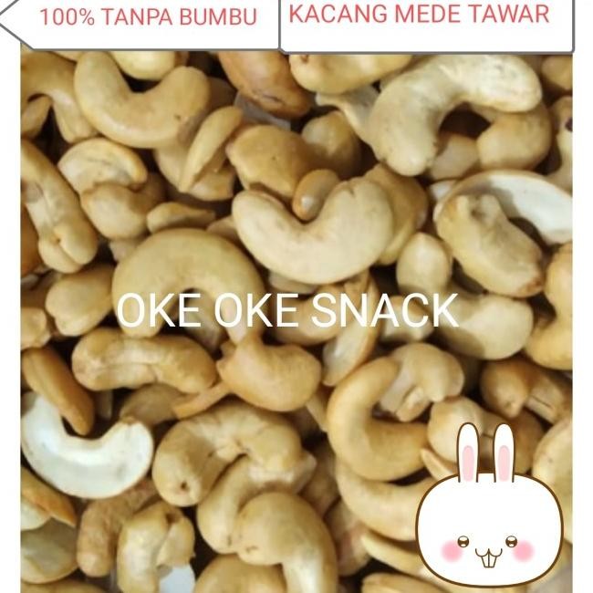 

Kacang Mede Tawar /Mede Panggang No Smg /Mede Vegetarian 500 Gram