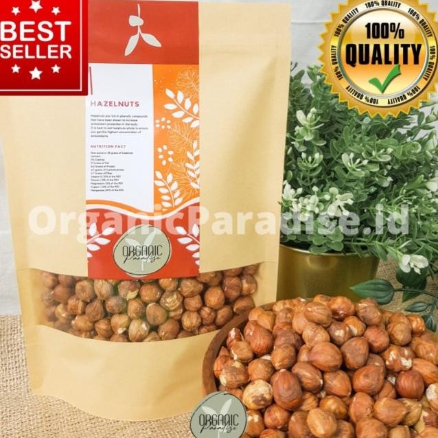 

Roasted Hazelnut 250 Gr / Kacang Hazelnut Panggang 250 Gr