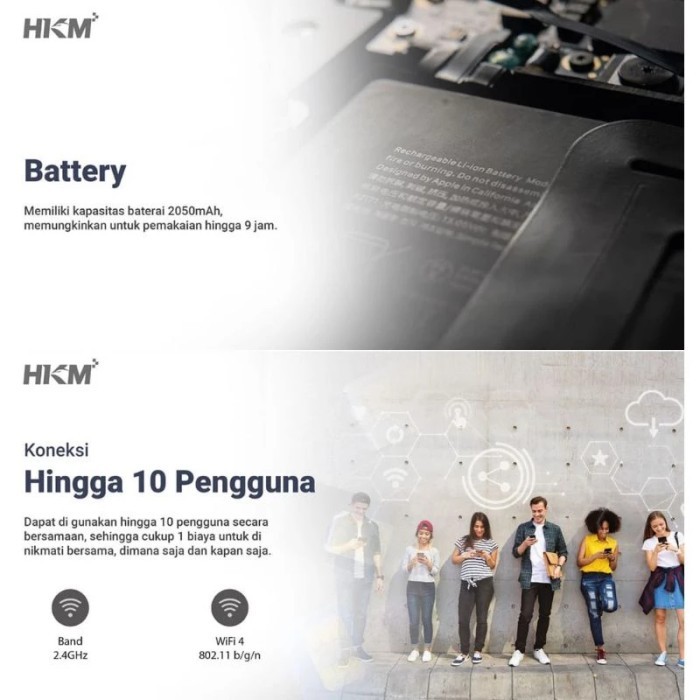 TERBARU Modem Wifi 4G XL Go HKM M21, M22 Free XL GO IZI 25GB Unlocked Resmi