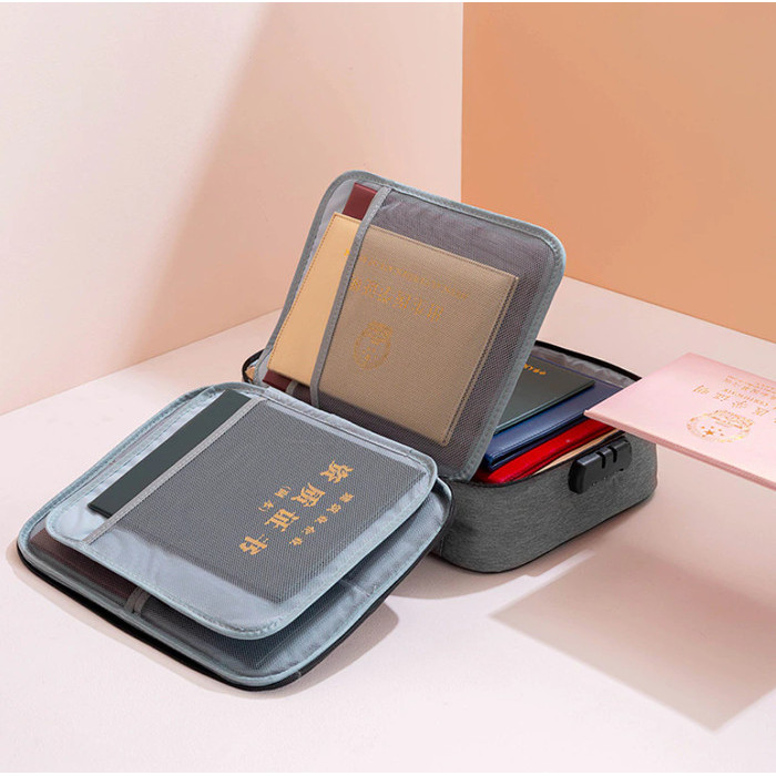 

KHUSUS GRAB! Document Storage Bag Tas Kantor Penyimpanan Dokumen