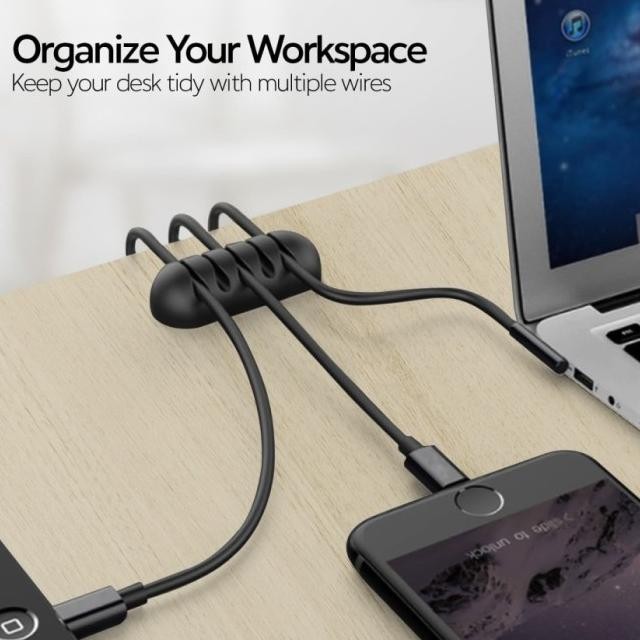 

Uneed Cable Clip Organizer Kabel Klip 10Pcs - Uco201
