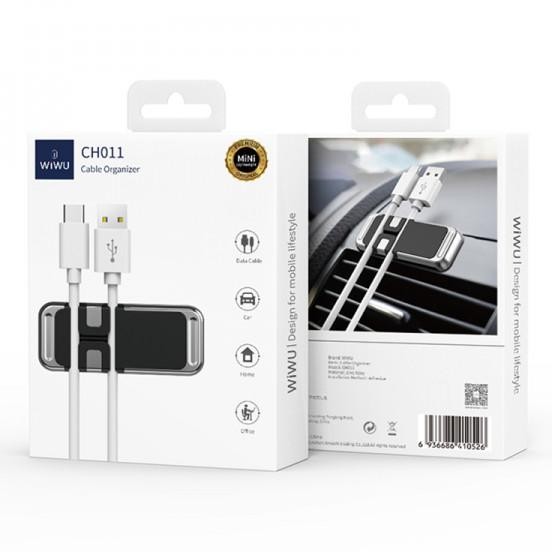 

Jepit Kabel Wiwu Ch011 Cable Organizer Klip Perapih Kabel For Desk Car Mobil Cord Clip