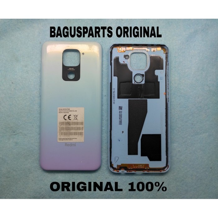 BACKDOOR CASING HOUSING XIAOMI REDMI NOTE 9 ORIGINAL ASLI COPOTAN