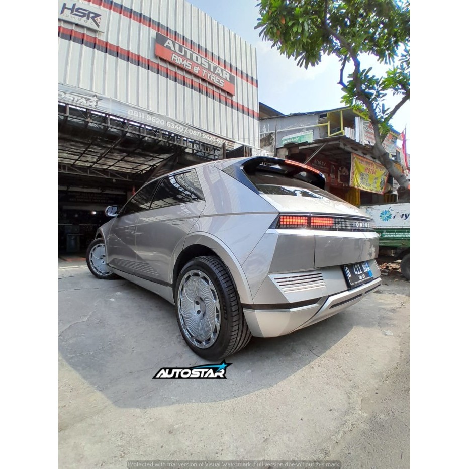 MODIFIKASI HYUNDAI IONIQ 5 USED VELG HSR FORGED HRN ELECTRIC R20 MDG