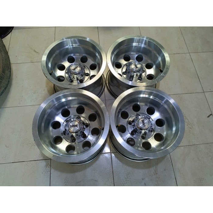 VELG MOBIL BEKAS R15 LUBANG 6 DUFFY HSR R15 X10 6X139,7 ET0