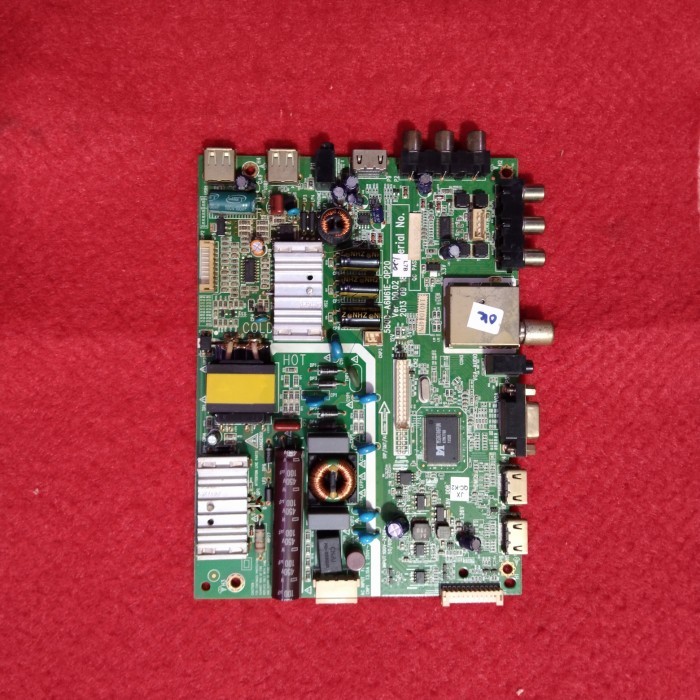 MAINBOARD- MOTHERBOARD- MESIN TV- MB TV LED COOCAA 32E36
