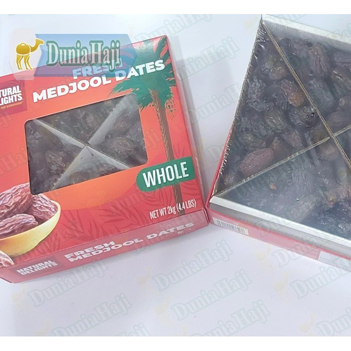 

Kurma Medjool 2Kg Natural Delight Usa California Fresh Mejool Jumbo