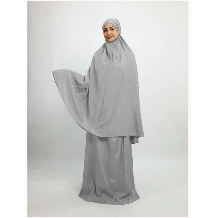 Elzatta Mukena S Rayon Silk Mukena Dewasa Bahan Rayon Premium Neww