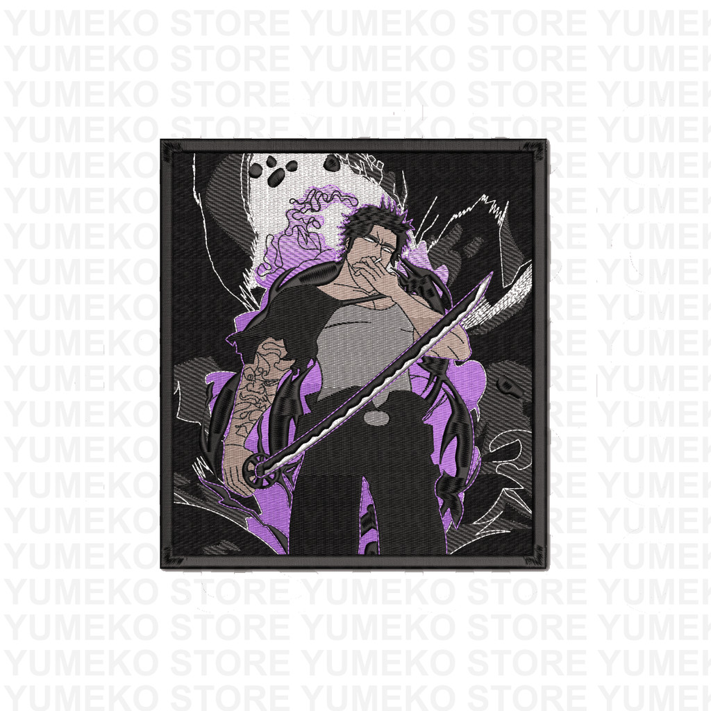 Kaos Bordir Anime - Yami Sukehiro | Black Clover