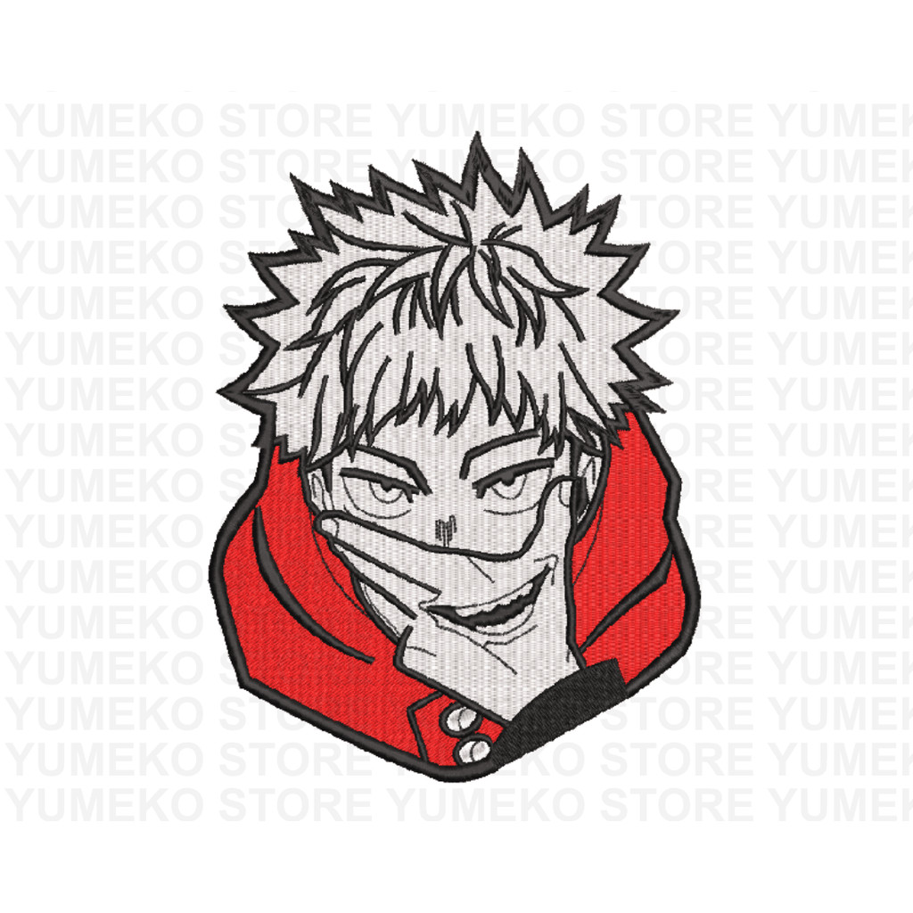 Kaos Bordir Anime - Itadori Yuuji | Jujutsu Kaisen