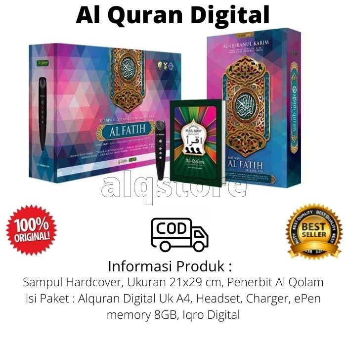 Ready Al Quran AlFatih Talking Pen (Al Quran AlFatih Digital Pen)