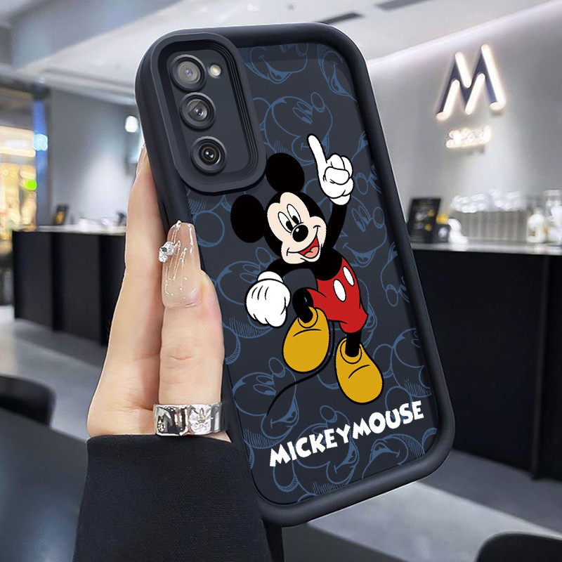 Casing Hp Samsung S20 FE Samsung S21 FE Case pelindung perlindungan HP menyeluruh casing pola Mickey