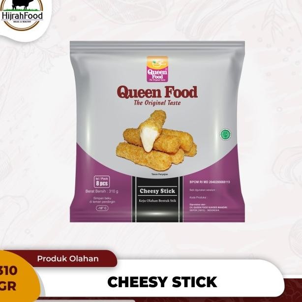 

Queen Food Cheesy Sti | Stik Isi Keju Mozzarella | Cheese Sti