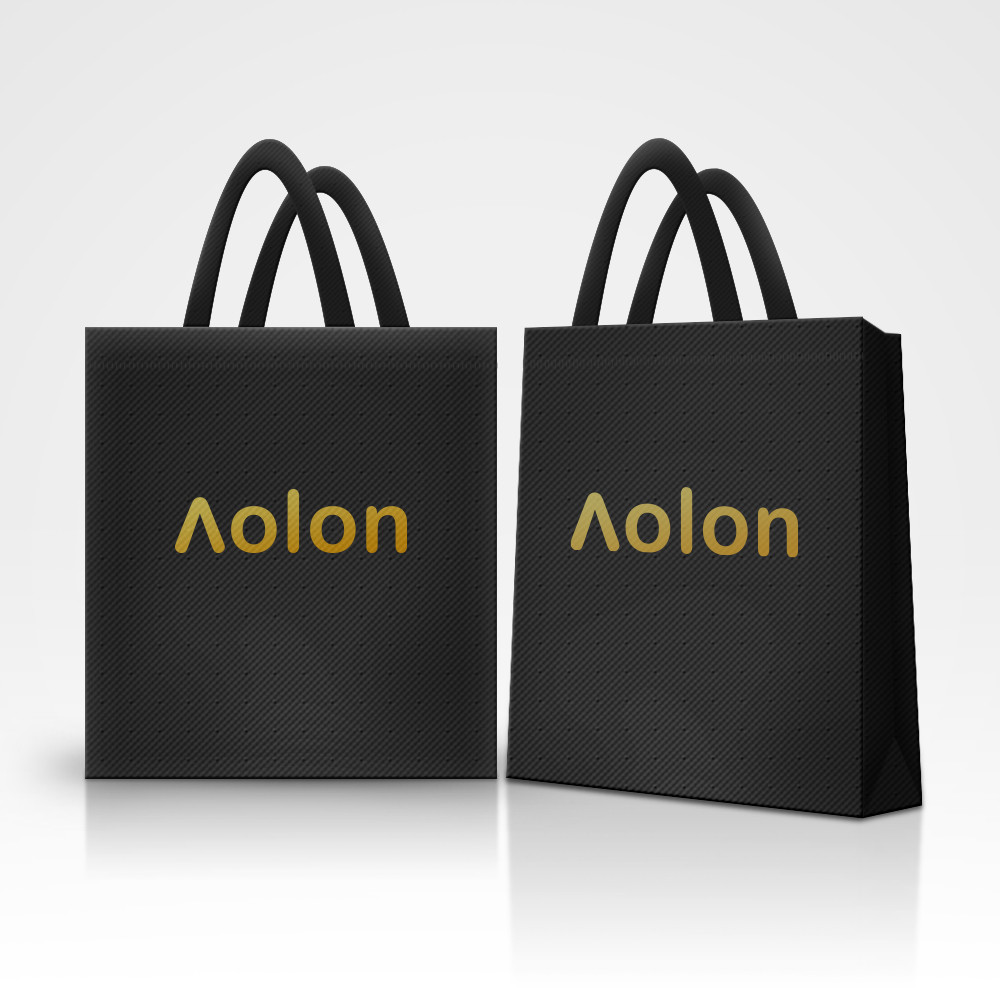 AOLON Smart watch ToteBag Black Gold  Gift / SmartWatch