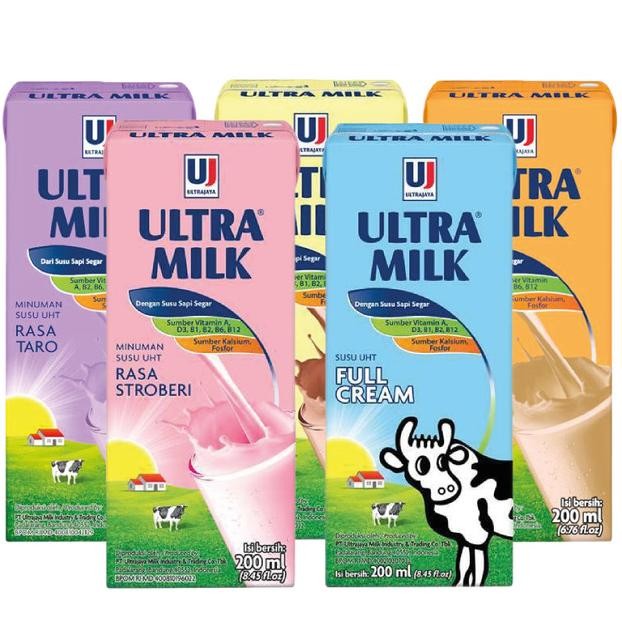 

Susu Ultra Lk Uht 200Ml Per Karton Isi 24Pcs