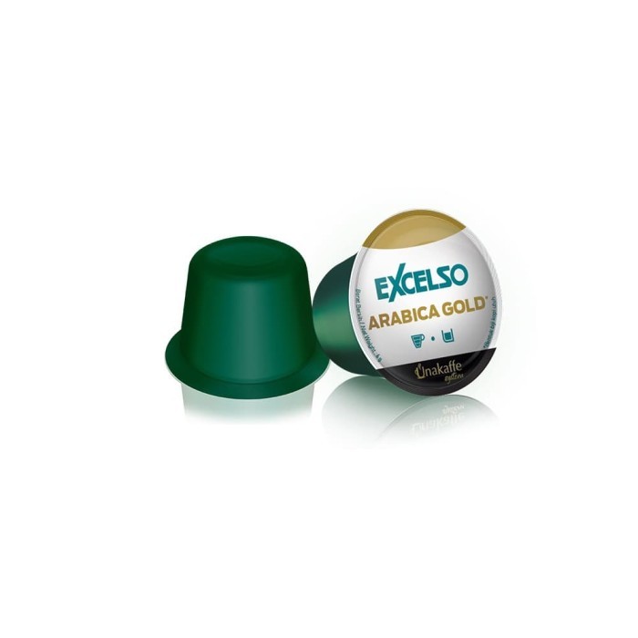 

Excelso Unakaffe Kopi Kapsul Arabica Gold (12 Pod / 6 Gram)