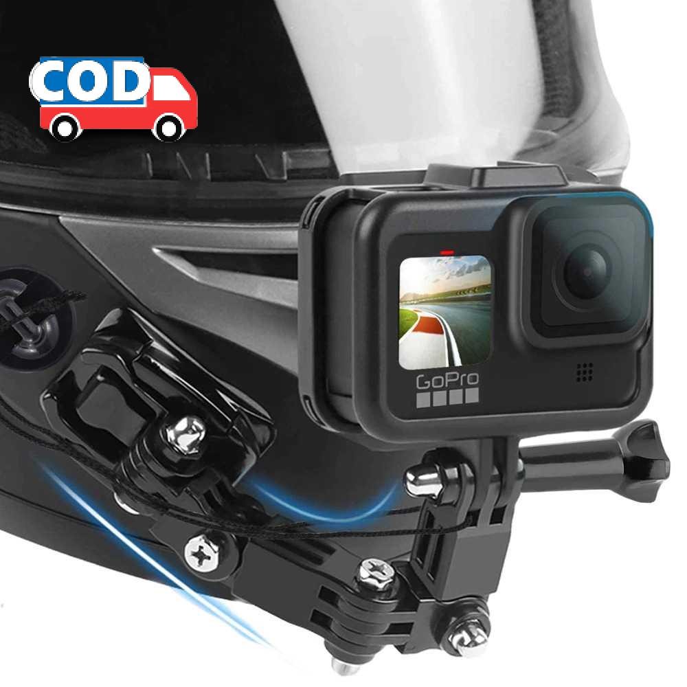 Mount Helm GoPro Dudukan Kamera Aksi Motor Full Face Rekam Outdoor Olahraga
