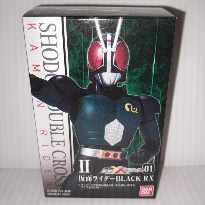 SHODO DOUBLE CROSS KAMEN RIDER BLACK RX