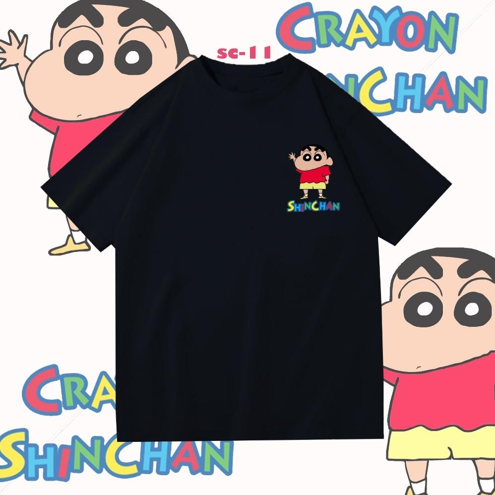 SDFT KAOS SHINCHAN CRAYON SHINCHAN TSHIRT TERLARIS