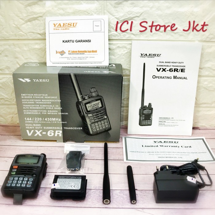 Ht Yaesu Vx 6R / Yaesu Vx6R Original Garansi Resmi