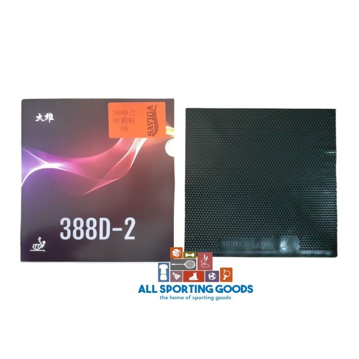 Karet Pingpong Tenis Meja Dawei 388D-2 Bintik Panjang