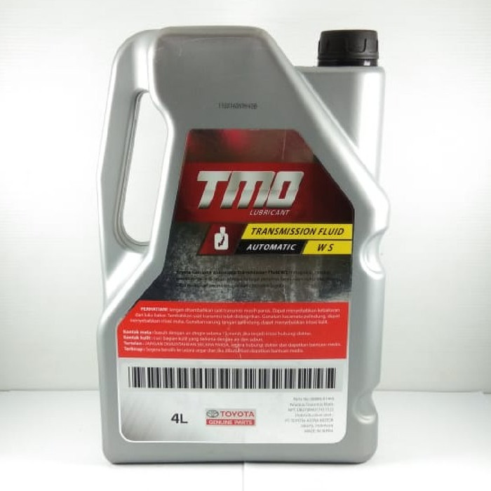 Oli Matic Atf Toyota Tmo Ws Yaris Vios Altis Camry Dijamin Asli New