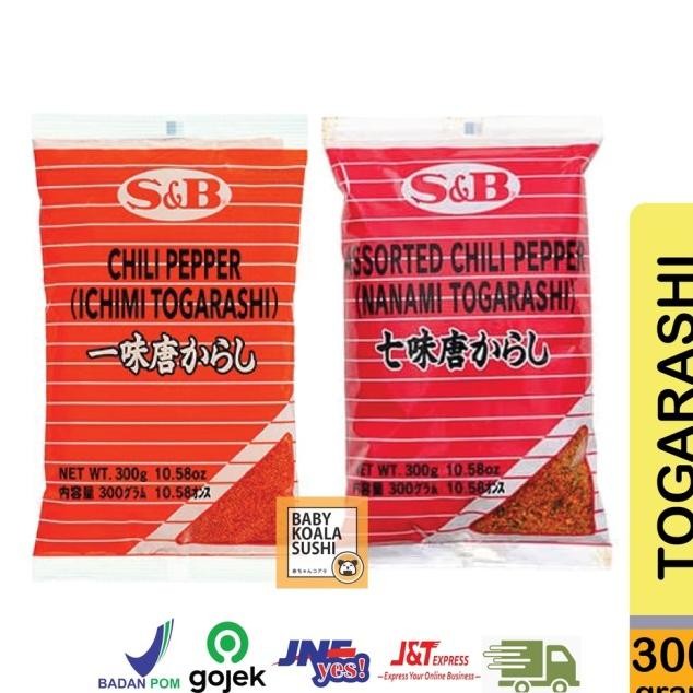 

S&B Ichi Togarashi 300 G Bubuk Cabe Jepang