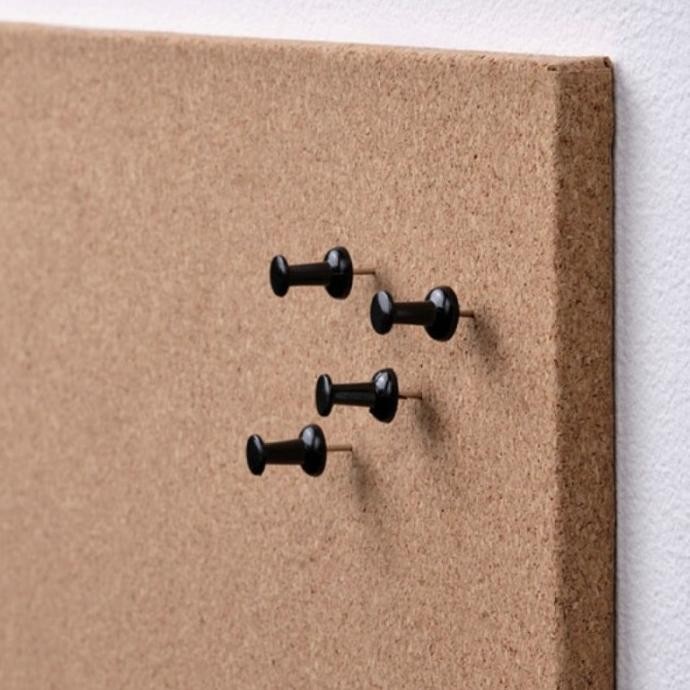Floa papan gabus dengan pin papan memo mading cork board with pi 33 x 52 cm papan mading papan pengu