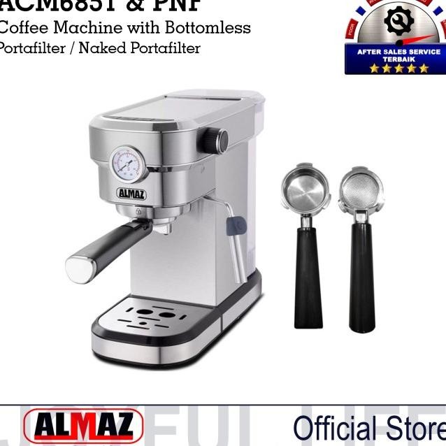 Almaz Espresso Coffee Maker Acm6851 Include Portafilter Naked