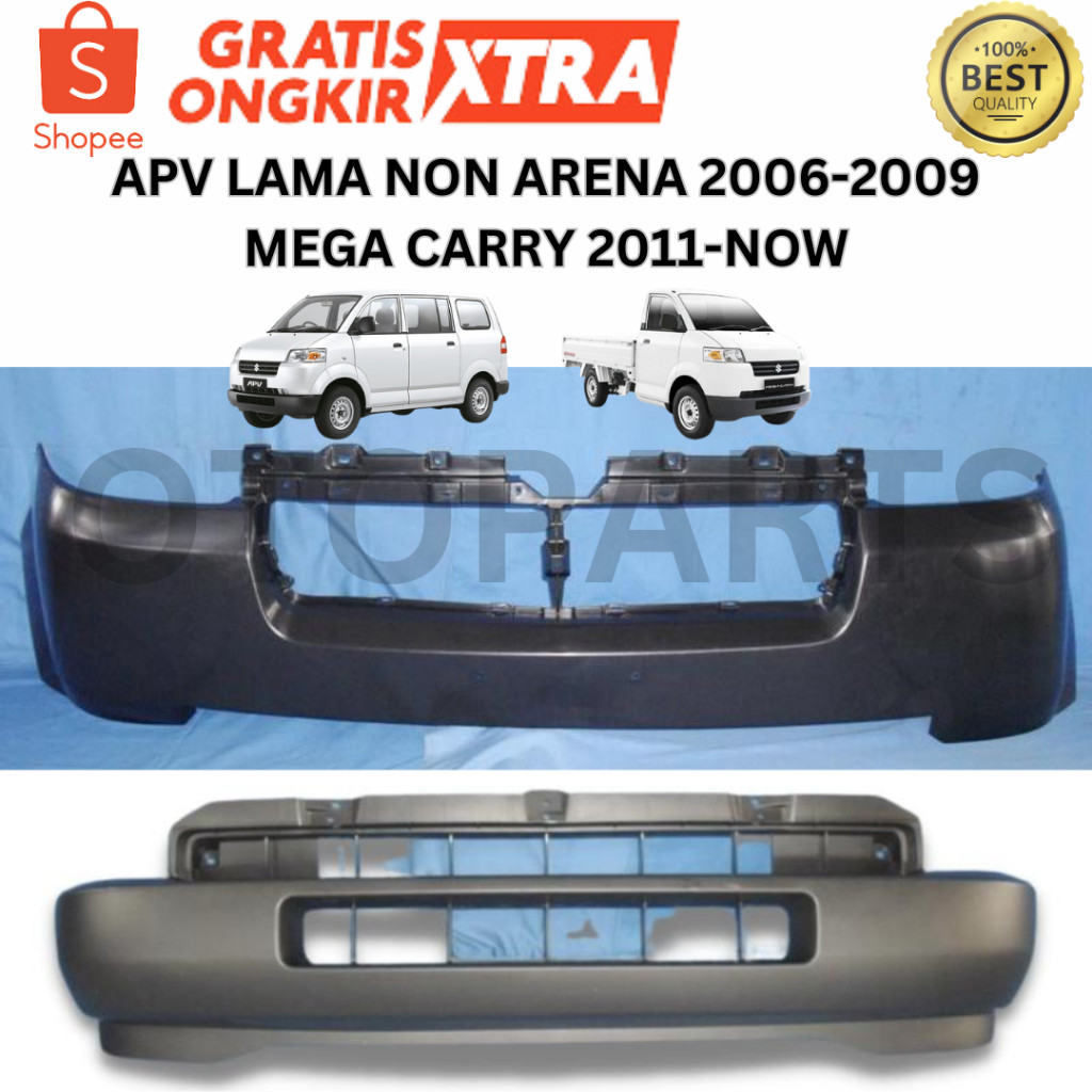 (PACKING EXTRA) BUMPER BEMPER DEPAN APV LAMA NON ARENA 2006 2007 2008 2009 MEGA CARRY PICKUP MINIBUS