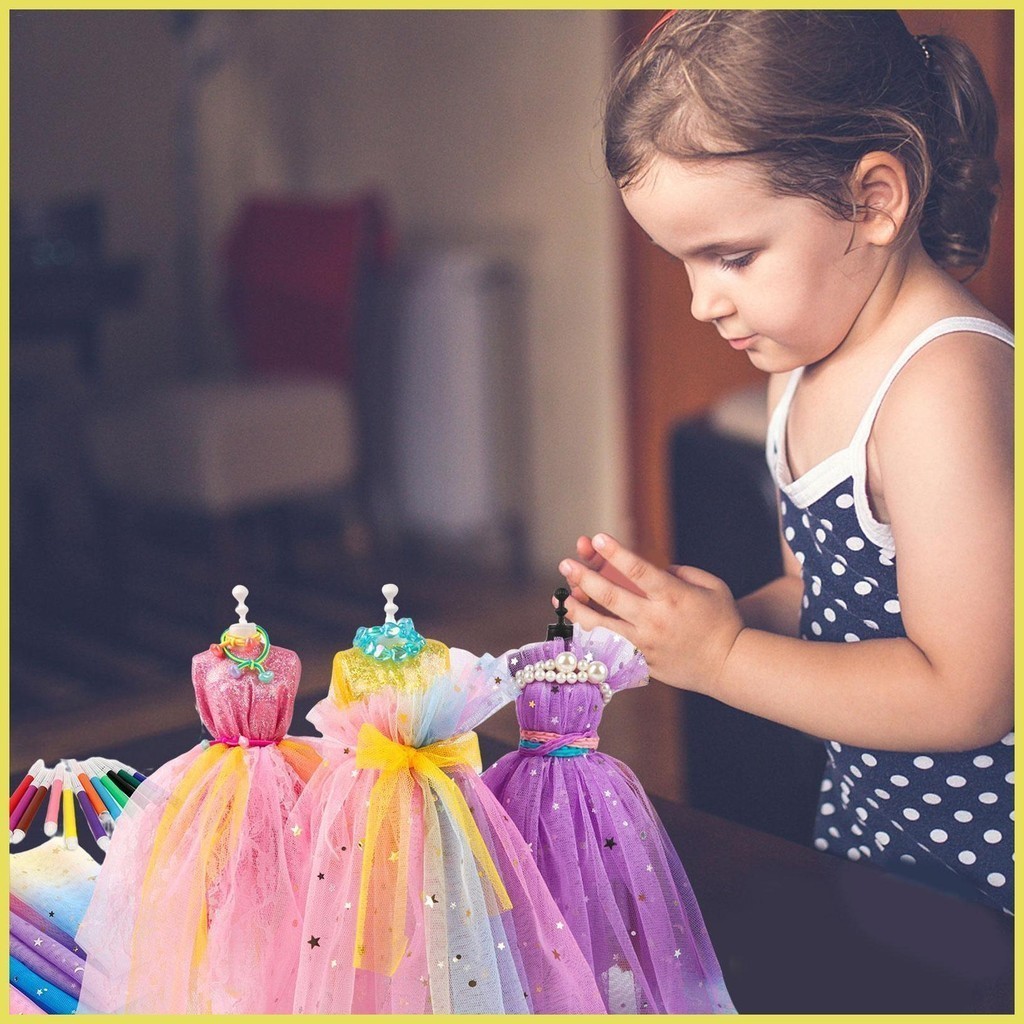 

Kit Perancang Busana 309 Buah Perlengkapan Jahit Anak 2 Dudukan Manekin Kit Desain Fashion Anak untuk Pembuatan Pakaian Boneka chenhomph |2C04C29D|