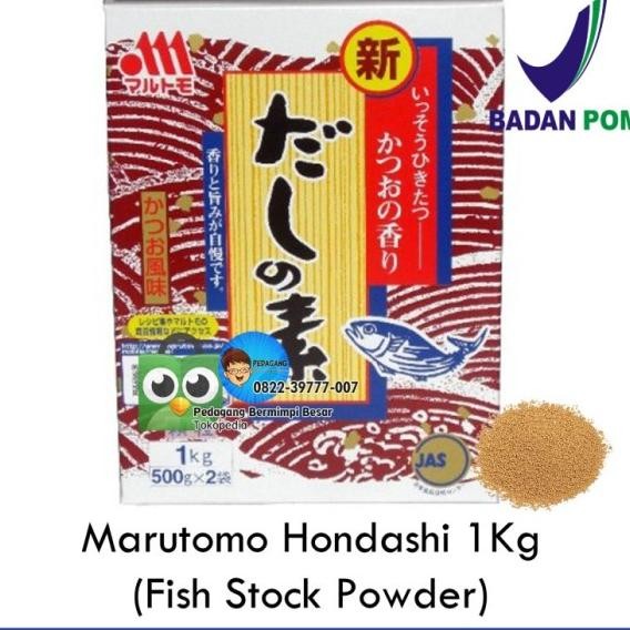

Marutomo Hondashi 1Kg | Kaldu Ikan | Hondashi 1Kg