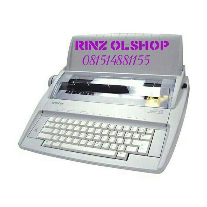 

Mesin Tik Brother Gx-6750.... Diskon