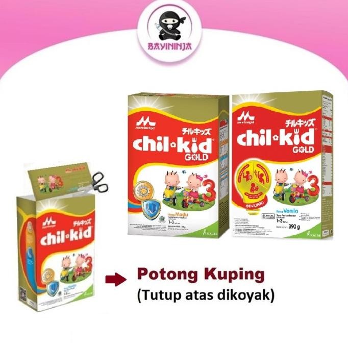 

Morinaga Chil Kid Gold Susu Pertumbuhan Anak 400 g VIP