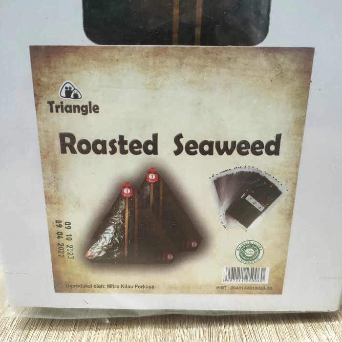 

Tokinori Onigiri 100S Wrapper Sushi Nori Roasted Seaweed 1 Box