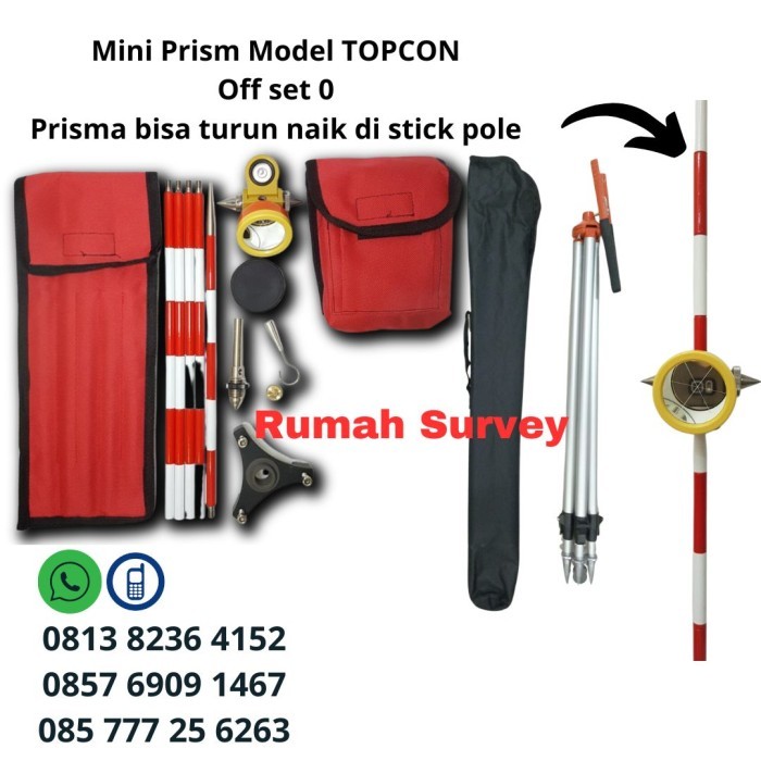 

newgan!! MINI PRISMA TOPCON / MINI PRISM SET