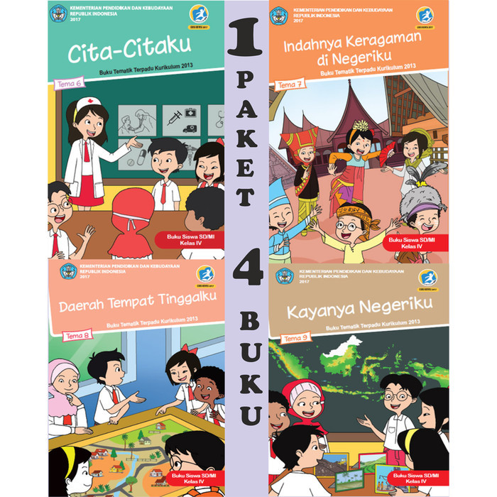 

Buku Paket Tematik Kelas 4 Semester 2 SD (Tema 6-9)