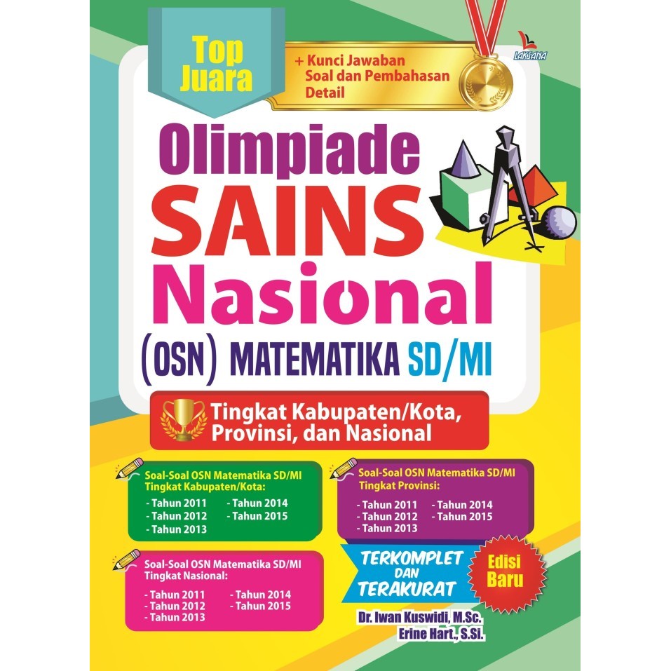 

Buku Top Juara Olimpiade Sains Nasional OSN Matematika SD MI - Laksana